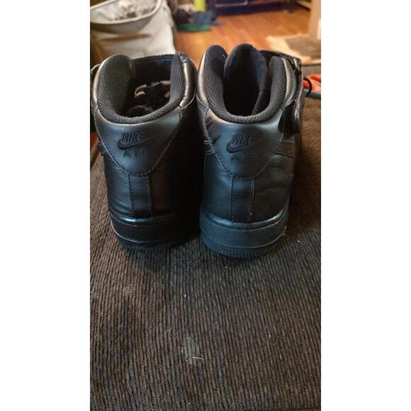 Nike Air Force 1 High Top Sneakers - Classic Black - Picture 3 of 8